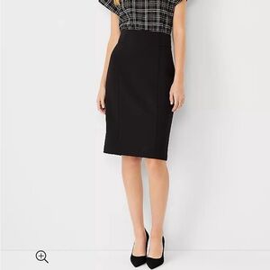 Ann Taylor Black Pencil Skirt NWT